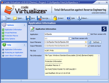 Code Virtualizer screenshot