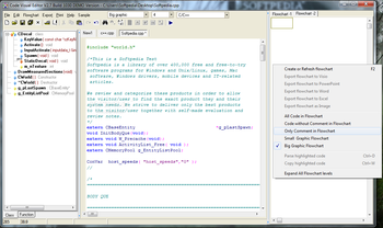 Code Visual Editor screenshot