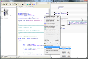 Code Visual to Flowchart screenshot