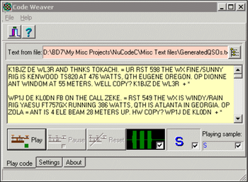 Code Weaver screenshot