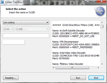 Codec Toolbox RS screenshot 3