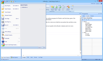 CodeCharge Studio screenshot 7