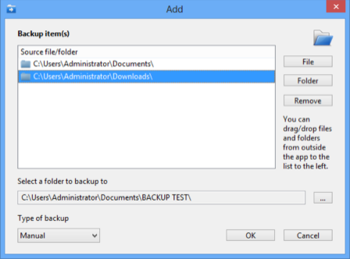 CodeInventors Backup screenshot 2