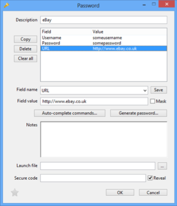 CodeInventors Passwords screenshot 3