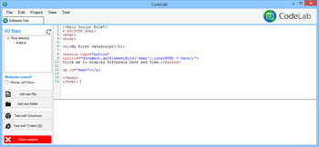 CodeLab screenshot 2