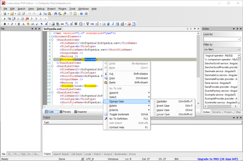 CodeLobster Professional screenshot