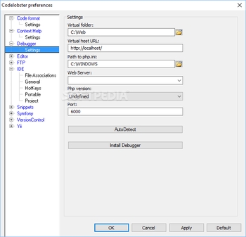 CodeLobster Professional screenshot 12