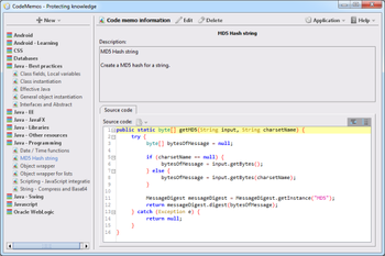 CodeMemos screenshot 2