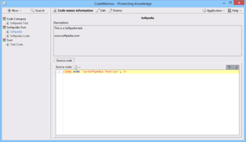 CodeMemos Portable screenshot