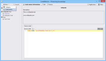 CodeMemos Portable screenshot 2