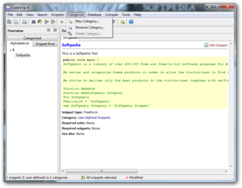 CodeSnip screenshot 4
