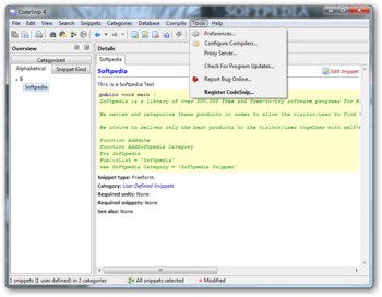 CodeSnip screenshot 6