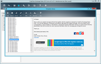 CodeTwo Exchange Rules screenshot 11