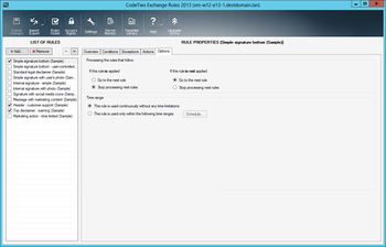 CodeTwo Exchange Rules screenshot 6