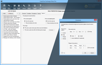 CodeTwo Exchange Rules Pro screenshot 5