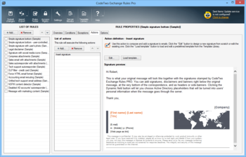 CodeTwo Exchange Rules Pro screenshot 6