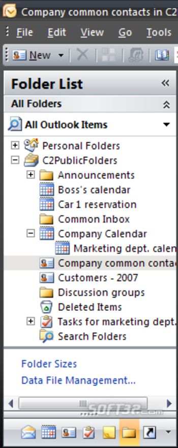 CodeTwo Public Folders screenshot 3