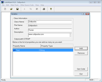 CodeWizard screenshot