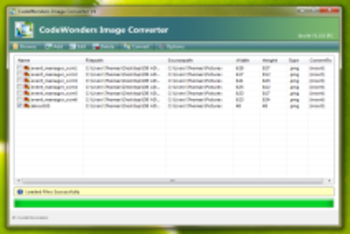 CodeWonders Image Converter screenshot