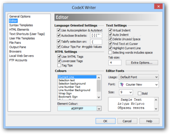 CodeX Writer screenshot 14