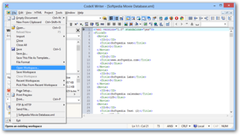 CodeX Writer screenshot 3