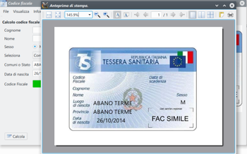 Codice Fiscale  screenshot