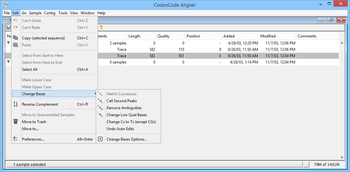 CodonCode Aligner screenshot 3