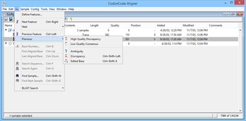 CodonCode Aligner screenshot 4