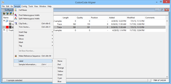 CodonCode Aligner screenshot 5