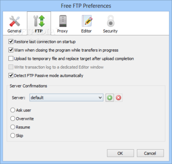 CoffeeCup Free FTP screenshot 9