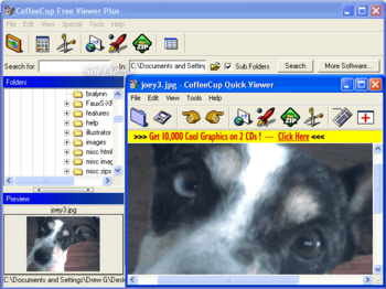 CoffeeCup Free Image Viewer Plus screenshot