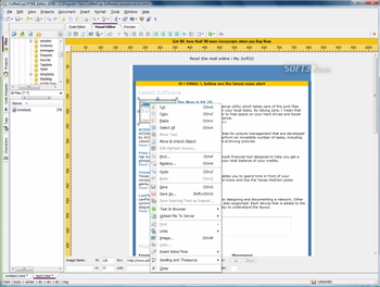 CoffeeCup HTML Editor screenshot 2