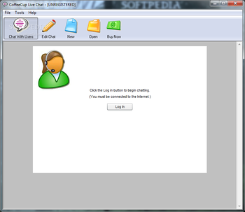 CoffeeCup Live Chat screenshot