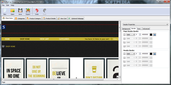 CoffeeCup Shopping Cart Designer Pro screenshot 2