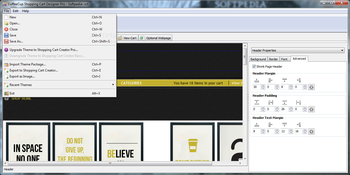 CoffeeCup Shopping Cart Designer Pro screenshot 6