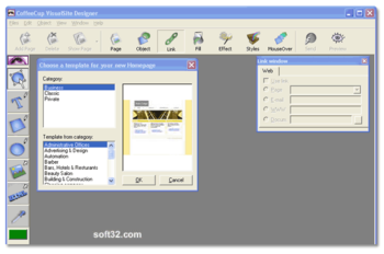 CoffeeCup VisualSite Designer screenshot 2