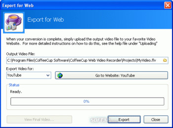CoffeeCup Web Video Recorder screenshot 3