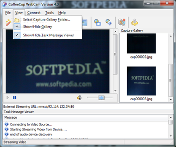 CoffeeCup WebCam screenshot 2