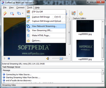 CoffeeCup WebCam screenshot 4