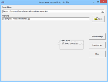 Cognaxon NIST (ANSI/NIST-ITL 1-2000) viewer screenshot 7