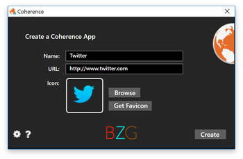 Coherence screenshot