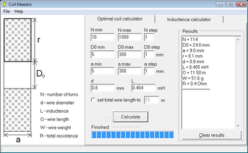 Coil Maestro screenshot