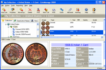 CoinManage Canada Coin Software screenshot 3