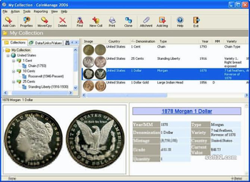 CoinManage Coin Collecting Software screenshot 3
