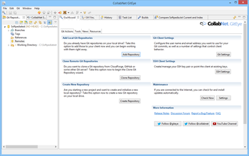 CollabNet GitEye screenshot