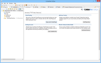 CollabNet GitEye screenshot 2