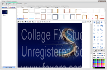 Collage FX Studio screenshot