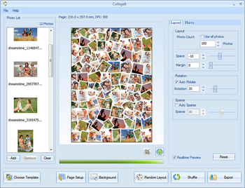 CollageIt screenshot