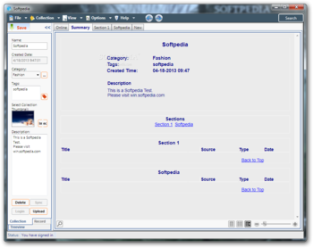 Collect Search screenshot 2