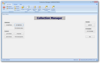 Collection Manager screenshot